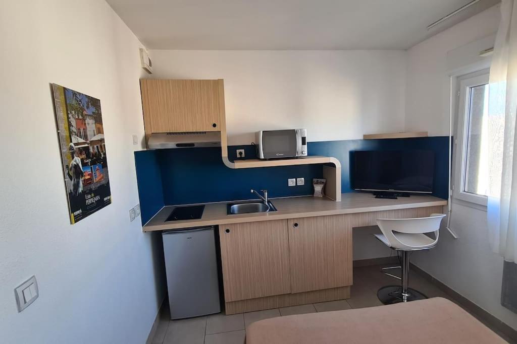 310 Studio Cosy Perpignan Pte Espagne Eksteriør billede